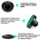 Air Hockey Pushers and Pucks Replacement Accessories for 3