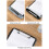 Clipboard with Storage 9.4" x 13.8", A4/Letter, Black 4