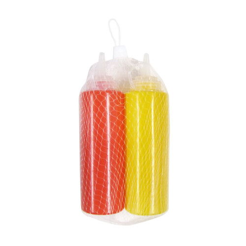Ketchup and Mustard Squeeze Bottles Set 2 pcs 1