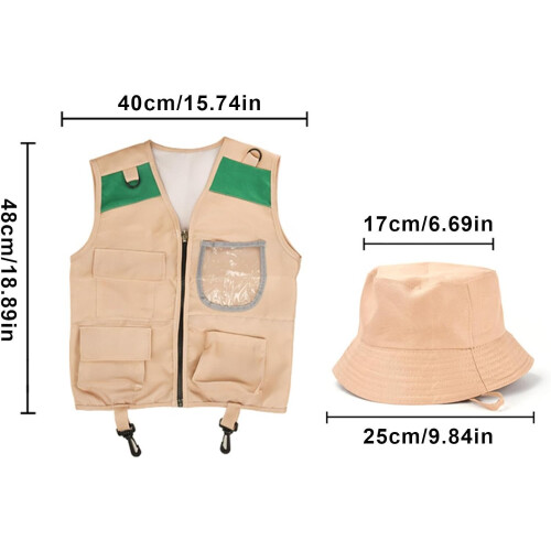 Kit explorateur enfant, costume, aventure 1