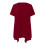 Women's Lightweight Short Sleeve Open Front Cardigan Red 5