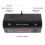 SHARP Dual Alarm Clock with 2 USB Ports Black Red LED 4
