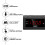 SHARP Dual Alarm Clock with 2 USB Ports Black Red LED 5