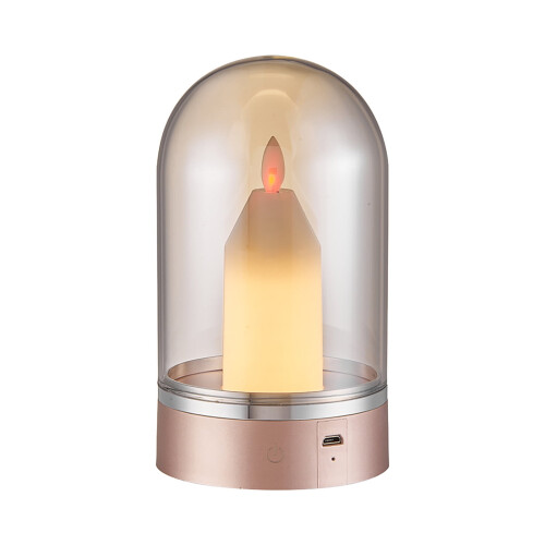 Lampe bougie tactile rechargeable USB 48 h 1