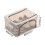 Clear Foldable Shoe Storage Box with Lid PVC Dust-Proof 2