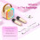 Mini Karaoke Machine Portable Bluetooth Speaker with 2 7
