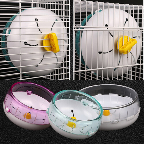 Hamster Silent Running Wheel Exercise Disc for Small Animal 2
