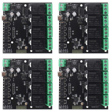4X 4CH Tuya WiFi Module Wireless Relay Life APP Remote Control Timer for Home