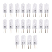 20Pcs 220V 35W G5, 3 Pin Power Supply Dual Halogen Bulb Warm White