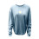 Women's Crewneck Oversized Corduroy Sweatshirt with Daisy 3