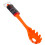 Silicone Spaghetti Fork Chef Craft 11.5 inch Orange 2