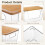 Acrylic Trash Bag Dispenser with Bamboo Top 2 pcs 3