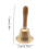 Solid Brass Hand Bell with Wooden Handle 7.5 inch 4