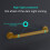 Jacenvly Valentine's Day Decorations for Bathroom Handrails 6