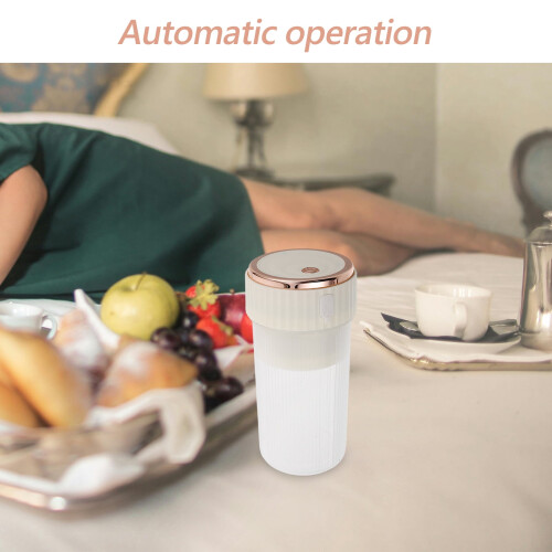Portable electric juicer cup USB rechargeable 300ml 1