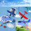 Foam Airplane Launchers Toy 2-Pack for Kids 5