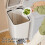Step-on Trash Can with Lid, Thickened Press-top, 12L 4