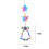 LED Christmas window lights battery powered 20 LED 5
