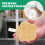 Loofah diskmedelsskurborste dubbelsidig 1-pack 5