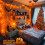 Orange Halloween LED Lights 100 Count 33ft 8 Modes 3