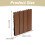 Interlocking Deck Tiles Teak Style 30x30cm Waterproof 3