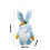 Easter Gnome Doll Bunny Blue Hanging Decoration 6