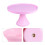 Pink Plastic Cake Stand for Wedding Decoration 7.5 Inches 6