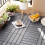 Wood-Look Interlocking Floor Tiles 24x24 Inch 4