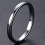 Tungsten Carbide Stackable Ring 2mm Plain Wedding Band 2