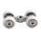 Sliding Door Roller Bearing Wheels for Home Use 2 pcs 4