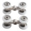 Sliding Door Roller Bearing Wheels for Home Use 2 pcs 3