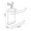 Bathroom Toilet Paper Holder Over Tank Space Saving 5