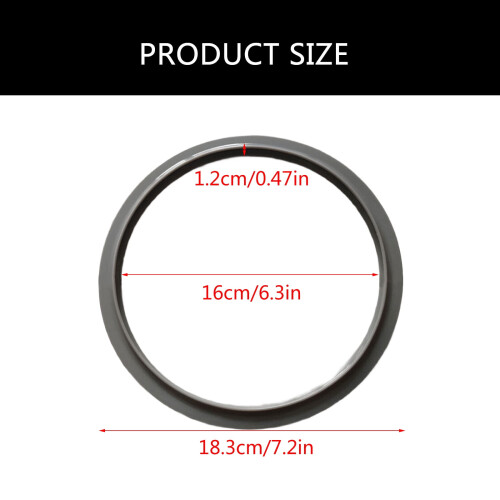 Silicone Sealing Ring for Pressure Cooker 16 cm 2 pcs 2