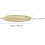 Wooden Serving Plate Leaf Design 1 Piece 2