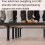 Heavy Duty Adjustable Bed Frame Support Rods Steel with 5
