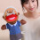 Y-187 Interactive Plush Puppet with Movable Mouth, Soft 2