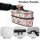 Travel Iron Organizer with Zipper Handle and Protective Case 6