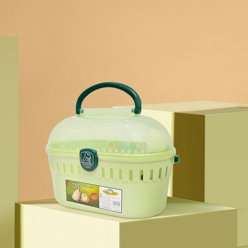 Transparent hamster carrying case large size 2