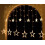Warm White LED Curtain Lights 120 LEDs 12 Star 8 Modes 2