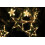 Warm White LED Curtain Lights 120 LEDs 12 Star 8 Modes 5