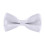 Bow Tie Solid Color Adjustable for Kids Boys White Free Size 4