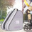Ice Skates Storage Bag with Top Handle and Multifunctional 7