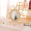 Woven Rattan Dressing Mirror Wall-Mounted 30-inch 3