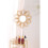 Woven Rattan Dressing Mirror Wall-Mounted 30-inch 5