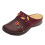 Γυναικεία Δερμάτινα Μοκασίνια Slip-On Mules 1 Ζεύγος 2