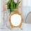 Vintage tabletop mirror European style 1 piece 3