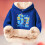 Sudadera con capucha infantil con estampado multicolor – tejido polar 2