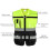 Men's High-Visibility Reflective Vest Yellow V-Neck 4