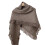 Damen-Wollschal, warm, einfarbig, mit Fransen, Strickschal 3