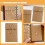 Vintage Kraft Paper Envelopes with String Tie Closure 5 pcs 3